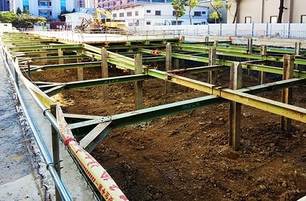 開挖擋土支撐分析